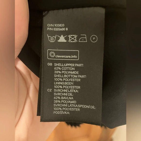 H&M Maternity Cocktail Dress Black Lace and chiffon small‎ - Picture 6 of 10